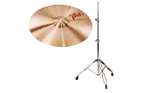 Paiste PST 7 18" Heavy Crash + Set de Soporte para Platillos image 1