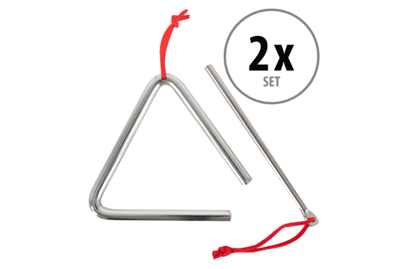 Triangle Classic Cantabile avec Maillet 10 cm Lot de 2 image 1