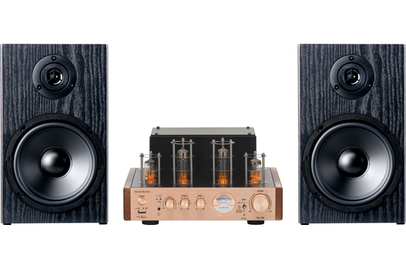 Bennett & Ross TA-70 Röhren-Design Stereoanlage Champagner image 1