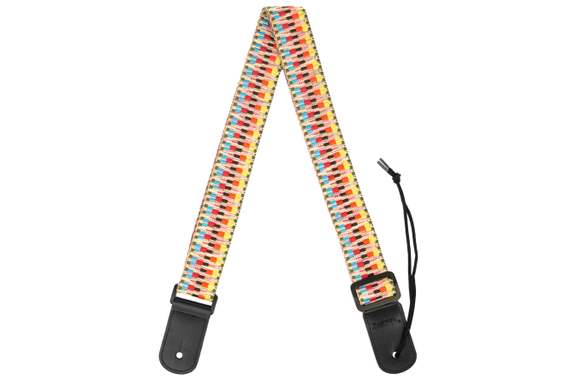 Cascha HH 2200 Ukulele Gurt Jaquard - Regenbogen image 1