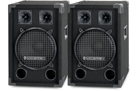 McGrey DJ-1022 Caja para Fiesta/DJ Par 2x 400W image 1