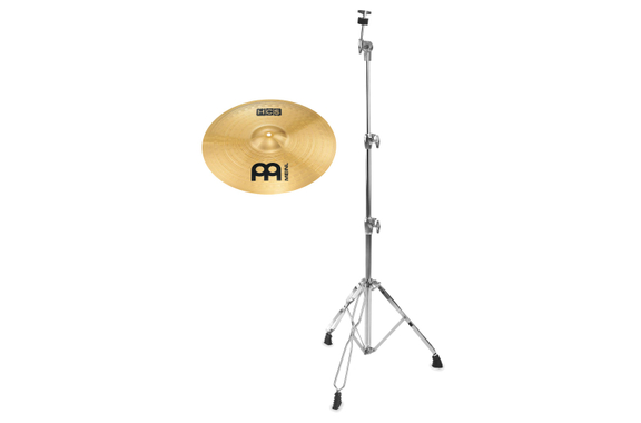 Meinl HCS Crash 16" + Support Cymbale Droit SET image 1