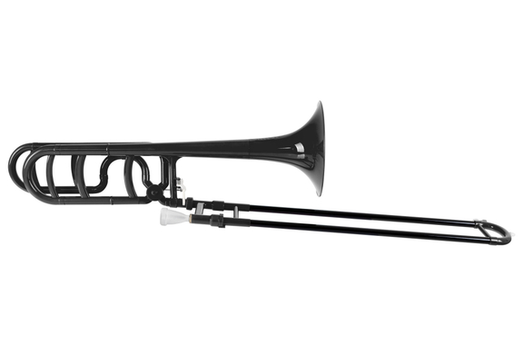Classic Cantabile MardiBrass Trombón Cuarto de Plástico Bb/F negro image 1