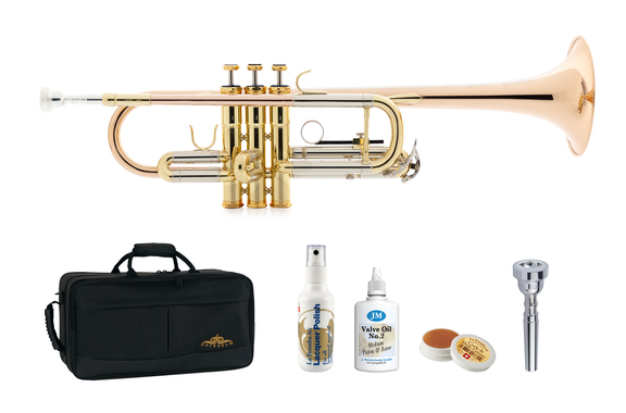 Lechgold CTR-18L C Trumpet Lacquered Deluxe Set image 1