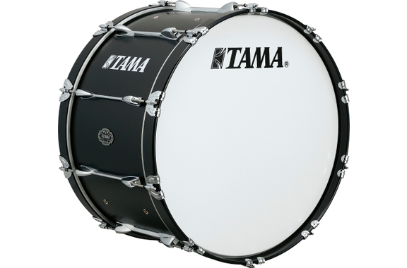 Tama MB2414T-SBK Fieldstar Marching Bass Drum 24" x 14" Satin Black image 1