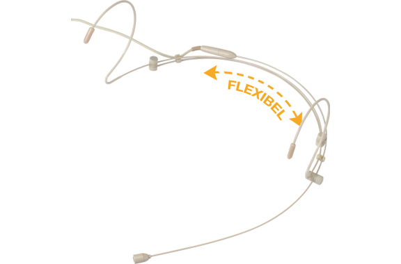 Pronomic HS-31 EA Headset Mikrofon Beige image 1