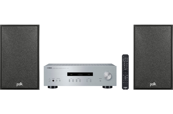 Yamaha A-S201 SL / Polk XT15 Set de Equipo Estéreo HiFi image 1