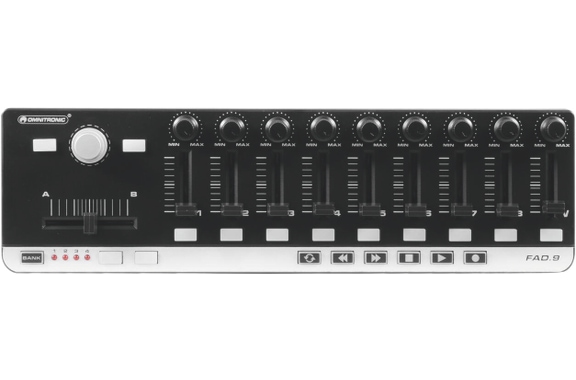 Omnitronic FAD-9 MIDI Controller image 1