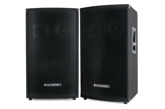 McGrey SL-12/3  Partykeller/DJ-Box 600W Par 2x 600W image 1
