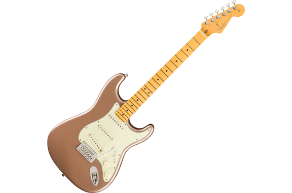 Fender American Professional Classic Stratocaster Faded Firemist Gold image 1