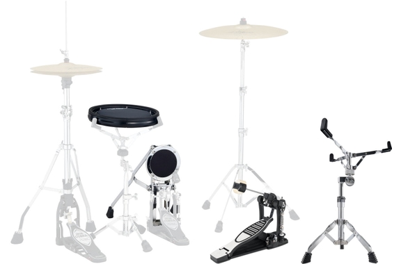 Tama TTK2S True Touch Trainingskit Meinl Set met Voetpedaal image 1