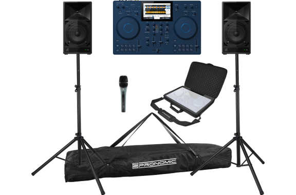 AlphaTheta OMNIS-DUO All-in-One DJ Controller ultimate Party Bundle image 1