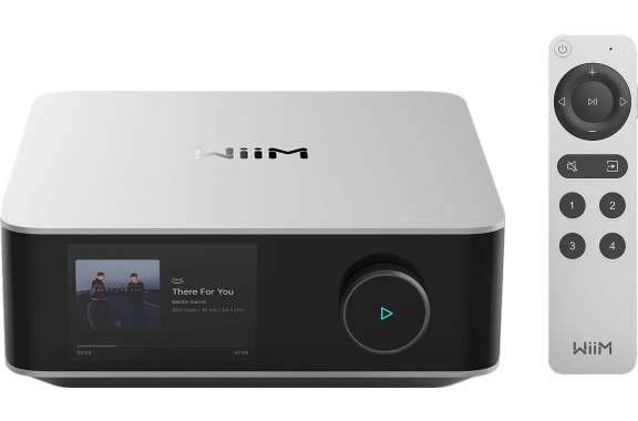 WiiM Amp Ultra Amplificatore Streaming Argento image 1
