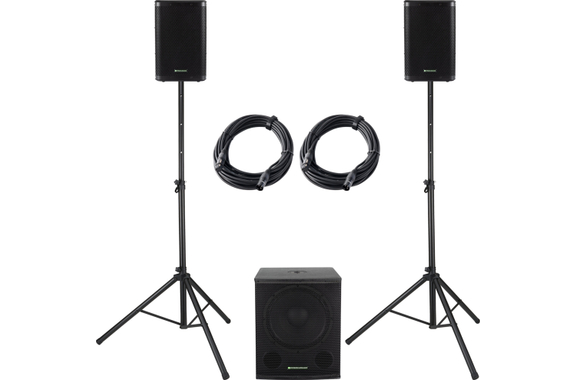 Pronomic Powerstage Concert 1508 2.1 Impianto PA Attivo 700 Watt image 1