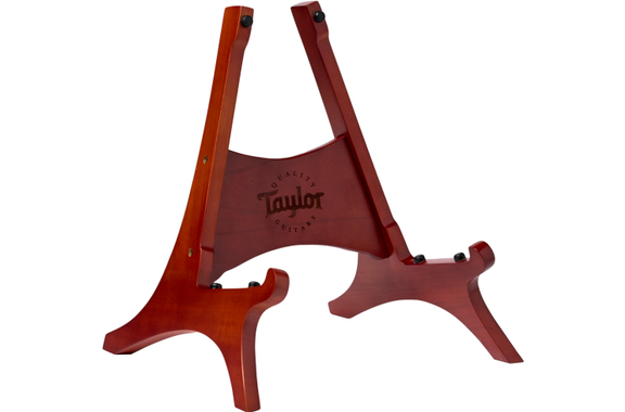 Taylor Mahogany Guitar Stand Dark Finish image 1