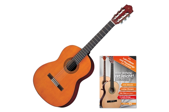 Yamaha CS40 3/4 Guitarra Clásica Set incl. Escuela image 1