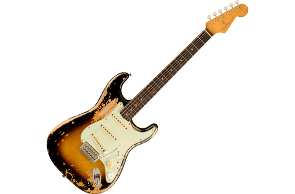 Fender Mike McCready Stratocaster RW 3 Color Sunburst Aged image 1