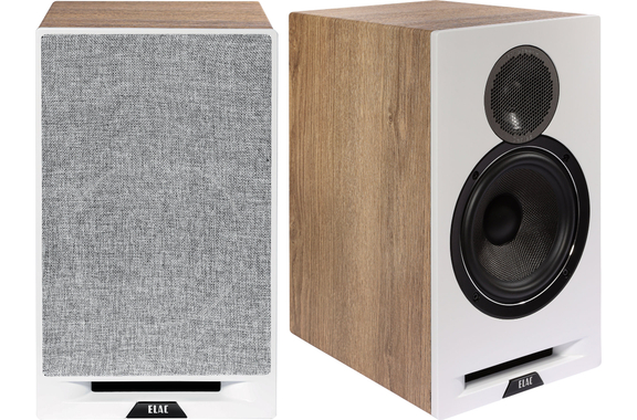 Elac Debut Reference DBR62 Paire Blanc/Bois image 1