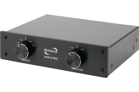 Dynavox AUXS-S Pro Selettore Ingressi Nero image 1
