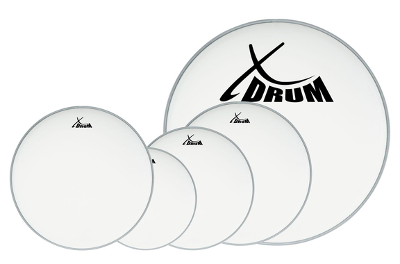 Set Pelli Coated XDrum 10" 12" 14" 22" + 14" image 1