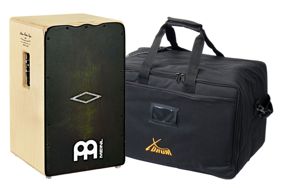 Meinl PAESLDOB Artisan Cajon Dark Olive Burst Set incl. Bag image 1