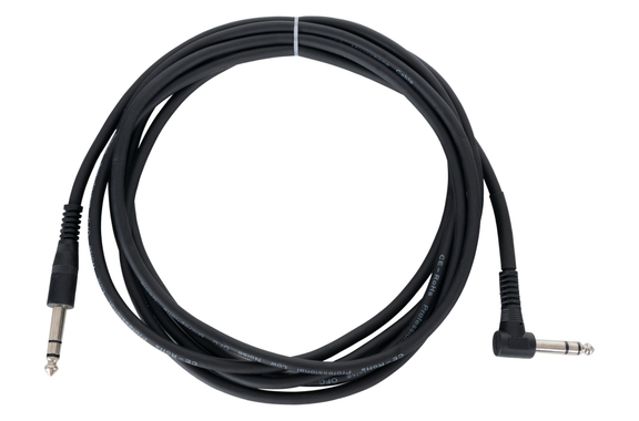 Pronomic INSTS-A-3 Cable Jack Estéreo con Conector en Ángulo 3 m image 1