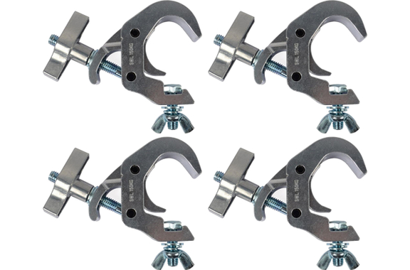 Contestage Fast Selflock Clamp Haken Silver V2 4er Set image 1