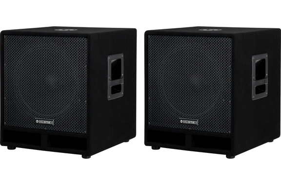 McGrey PAS-115 15" Passiv-Subwoofer 1200 Watt 2x Set image 1