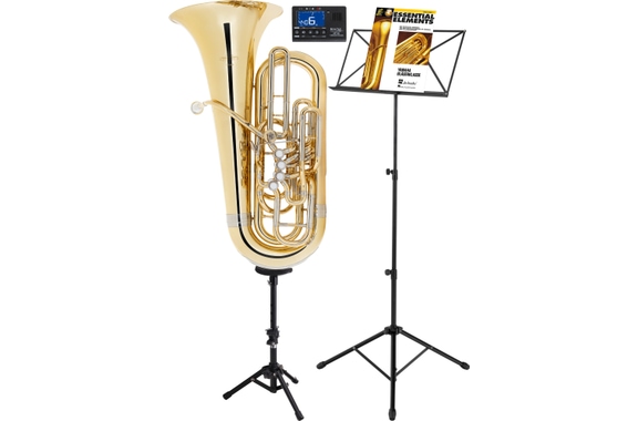 Lechgold FT-23/5 F-Tuba lackiert komplett Set image 1