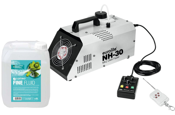 Eurolite NH-30 MK2 DMX Macchina Nebbia Haze Set image 1