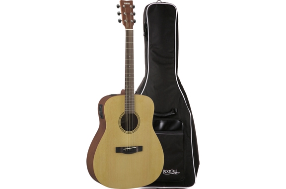 Yamaha FX400 Natural Satin Set Con Gigbag image 1