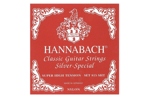 Hannabach 815 SHT Saiten Super High Tension rot image 1