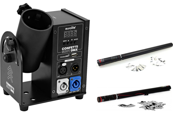 Set Lanceur de Confettis Eurolite Confetti Shot DMX image 1