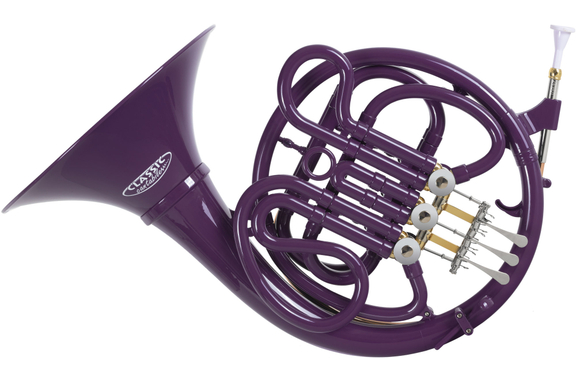 Classic Cantabile WH-20VT MardiBrass Cor d'harmonie en plastique en Fa violet image 1