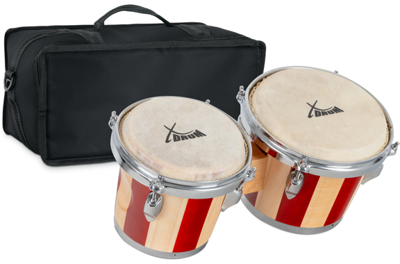 Set de Bongós Retro XDrum incl. Bolsa para Bongós image 1