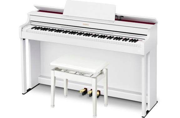 Casio AP-300 WE Digitalpiano Weiß CB-30 Set image 1