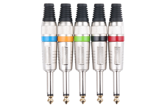Pronomic JPLUG Color Connettori Jack - Confezione da 5 image 1