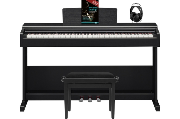 Yamaha YDP-105 Arius Digitalpiano Black Set image 1
