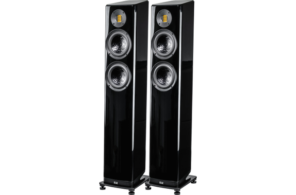 ELAC Vela 2.0 VFS407.2 Floorstand Set Gloss Black image 1