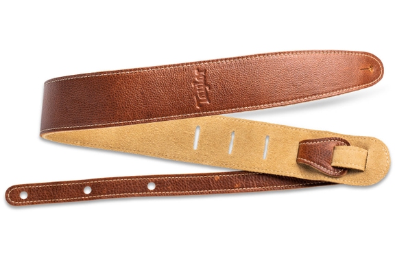 Taylor Suede Guitar Strap Medium Brown image 1