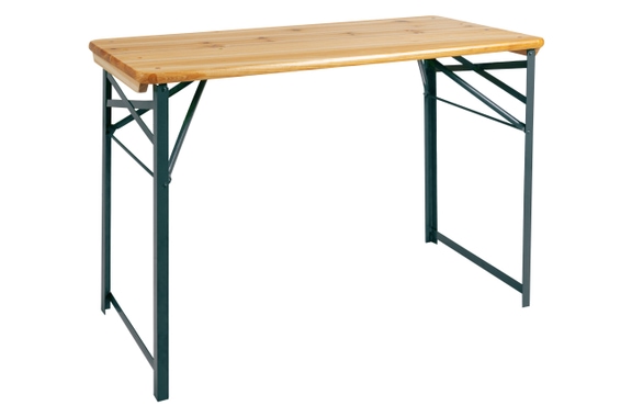 Stagecaptain BBT-119 Hirschgarten Beer Tent Table 119 cm Natural image 1