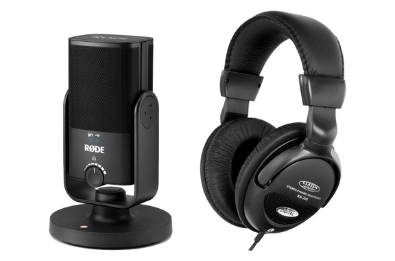 Rode NT-USB Mini Studiomikrofon Set image 1