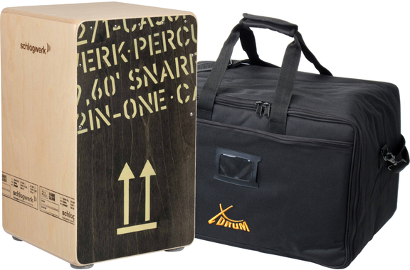 Schlagwerk CP404 BLK Cajon Black Edition - Large Set inkl. Tasche image 1