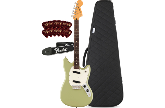Fender Player II Mustang Birch Green Set image 1
