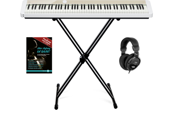 Casio PX-S1100 MB Privia Digitalpiano Mellow Beige Set image 1