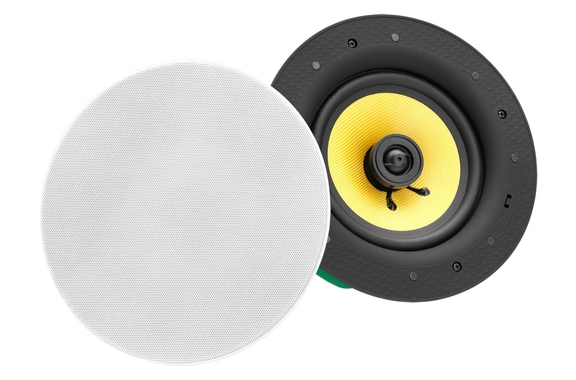 Pronomic CLS-880 WH Haut-parleur encastrable tissé 2 voies haut de gamme 320 watts image 1