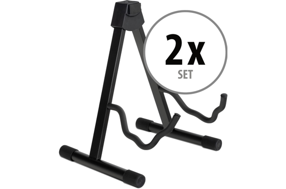 Classic Cantabile Combo Guitar Stand E-/A-Guitar 2x Set image 1