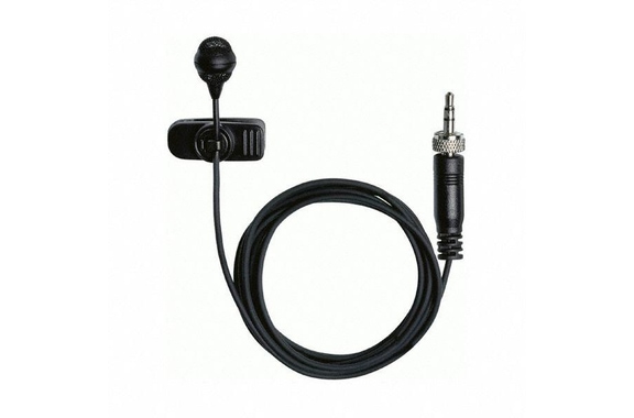 Sennheiser ME 4-N EW Lavalier Speldmicrofoon Zwart, voor EW Draadloos, Mini-Jack Geschroefd image 1