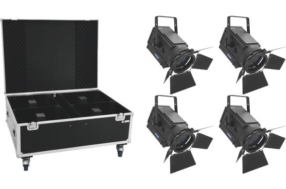 Eurolite Set 4x LED THA-250F + Case image 1