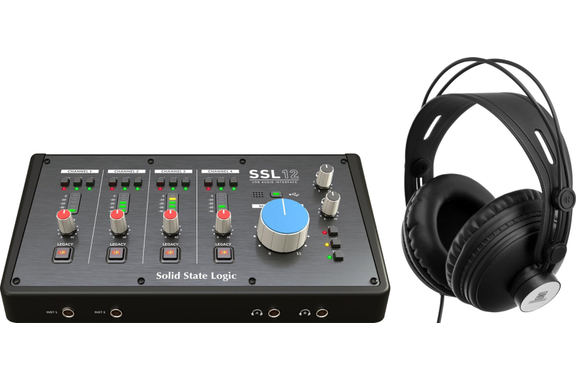 SSL 12 USB-C Audio-Interface Set image 1